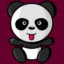 Casquette « Kawaii Panda » – Parodie Délire Kawaii
