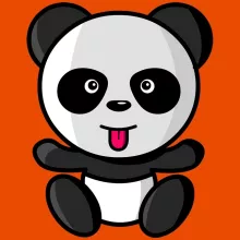T-shirt « Kawaii Panda » – Parodie Délire Kawaii