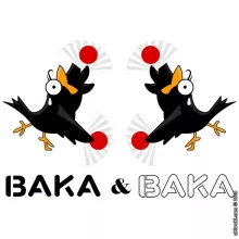 T-shirt Femme Manga Style « Baka Baka Fiesta (Version DUO !) » – Parodie Baka Baka