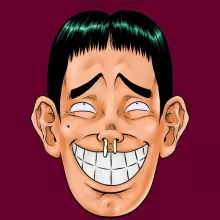 Casquette Manga « Baka - Les Rois de la Grimace Vol.5 » – Parodie Manga Design Grimaces