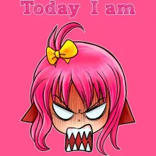Canotta per bambine e ragazze – Parodia dei Today I am