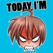 Flickor barnens T-shirts – Parodi Today I am