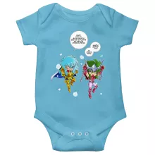 Body bébé Shun « Attends que je t'attrape !! » – Parodie Saint Seiya