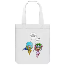 totebag Shun « Attends que je t'attrape !! » – Parodie Saint Seiya