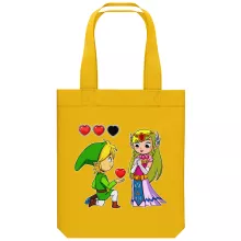 Organic Cotton Tote Bag Video Games Parodies