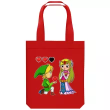 Borsa Tote Bag in cotone organico Videogiochi Parodie