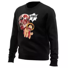 Pull Titan Colossal VS Luffy « Steak Titanesque... » – Parodie One Piece