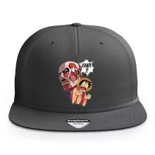 Casquette Titan Colossal VS Luffy « Steak Titanesque... » – Parodie One Piece