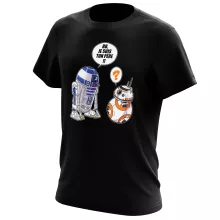 T-shirt R2-D2 « BB, je suis ton père (SD Edition) » – Parodie Star Wars