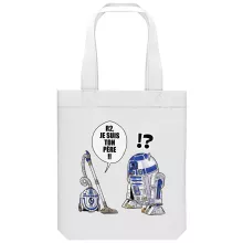 totebag R2-D2 « R2, je suis ton père (SD) » – Parodie Star Wars