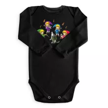 Link Baby Body långa ärmar “Link och Link” – Parodi Zelda