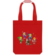 Borsa Tote Bag in cotone organico Videogiochi Parodie