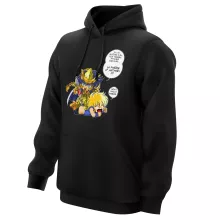 Sweat à capuche Hyoga « Non ! Pas la piqûre ! » – Parodie Saint Seiya