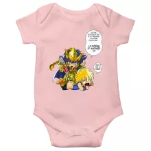 Body bébé (Filles) Hyoga « Non ! Pas la piqûre ! » – Parodie Saint Seiya
