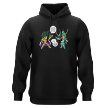 Sweat à capuche Shura « J't'ai cassé là ! » – Parodie Saint Seiya