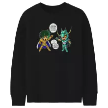 Pull Enfant Shura « J't'ai cassé là ! » – Parodie Saint Seiya