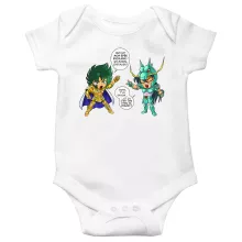 Body bébé Shura « J't'ai cassé là ! » – Parodie Saint Seiya