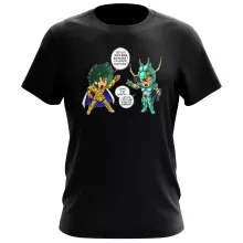 T-shirt Shura « J't'ai cassé là ! » – Parodie Saint Seiya