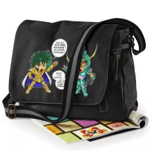 Sac à bandoulière Shura « J't'ai cassé là ! » – Parodie Saint Seiya