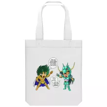 totebag Shura « J't'ai cassé là ! » – Parodie Saint Seiya