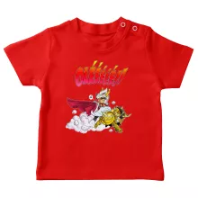 Camisetas bebé Parodias de manga