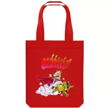 Borsa Tote Bag in cotone organico Parodie di Manga