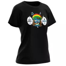 Camiseta Mujer Happy – Parodia de Fairy Tail