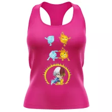 Vrouwen Tank Tops Manga-parodieën