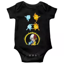 Korte mouwen Babyromper Manga-parodieën