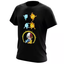Camiseta Shoto Todoroki – Parodia de My Hero Academia