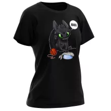Damen T-shirt – Hoe tem je een draak parodie