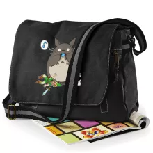 Bolso bandolera Totoro “Totoro y Link” – Parodia de Zelda