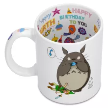 Taza Totoro “Totoro y Link” – Parodia de Zelda