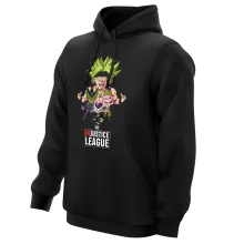 Felpa con cappuccio Broly “Broly, Majin Bu, Cell e Freezer” – Parodia dei Dragon Ball Z