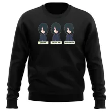 Pull Sasuke Uchiwa « Toujours aussi expressif... » – Parodie Naruto