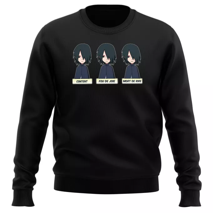 Pulls Parodie Naruto Toujours aussi expressif... - Sasuke Uchiwa