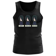 Débardeur Sasuke Uchiwa « Toujours aussi expressif... » – Parodie Naruto