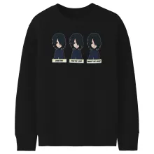 Pull Enfant Sasuke Uchiwa « Toujours aussi expressif... » – Parodie Naruto
