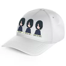 Casquette Enfant Sasuke Uchiwa « Toujours aussi expressif... » – Parodie Naruto