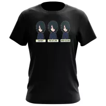 T-shirt Sasuke Uchiwa « Toujours aussi expressif... » – Parodie Naruto