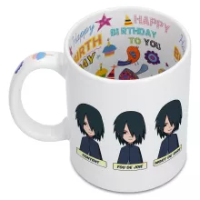 Mug Sasuke Uchiwa « Toujours aussi expressif... » – Parodie Naruto