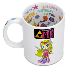 Princess Zelda Mugg – Parodi Zelda