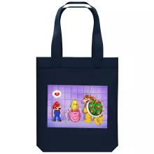 Borsa Tote Bag in cotone organico Videogiochi Parodie
