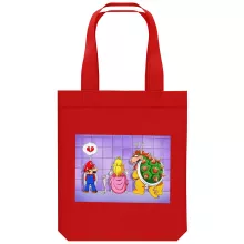 Shopper (Tote Bag) aus Bio-Baumwolle Videospiel-Parodien