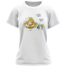 T-shirt Femme Shiryu « La technique interdite: le Roupillon du Lotus !! » – Parodie Saint Seiya