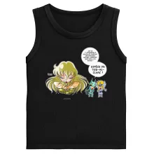 Débardeurs Enfants Shiryu « La technique interdite: le Roupillon du Lotus !! » – Parodie Saint Seiya