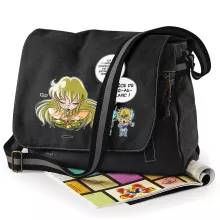 Sac à bandoulière Shiryu « La technique interdite: le Roupillon du Lotus !! » – Parodie Saint Seiya