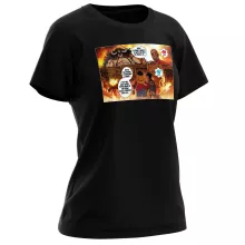 T-shirt Femme Luffy Vs Kaido « Un Combat titanesque... » – Parodie One Piece