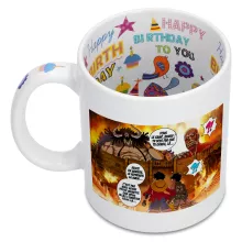 Mug Luffy Vs Kaido « Un Combat titanesque... » – Parodie One Piece
