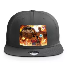 Casquette Luffy « Un Combat Titanesque piraté... !! » – Parodie One Piece